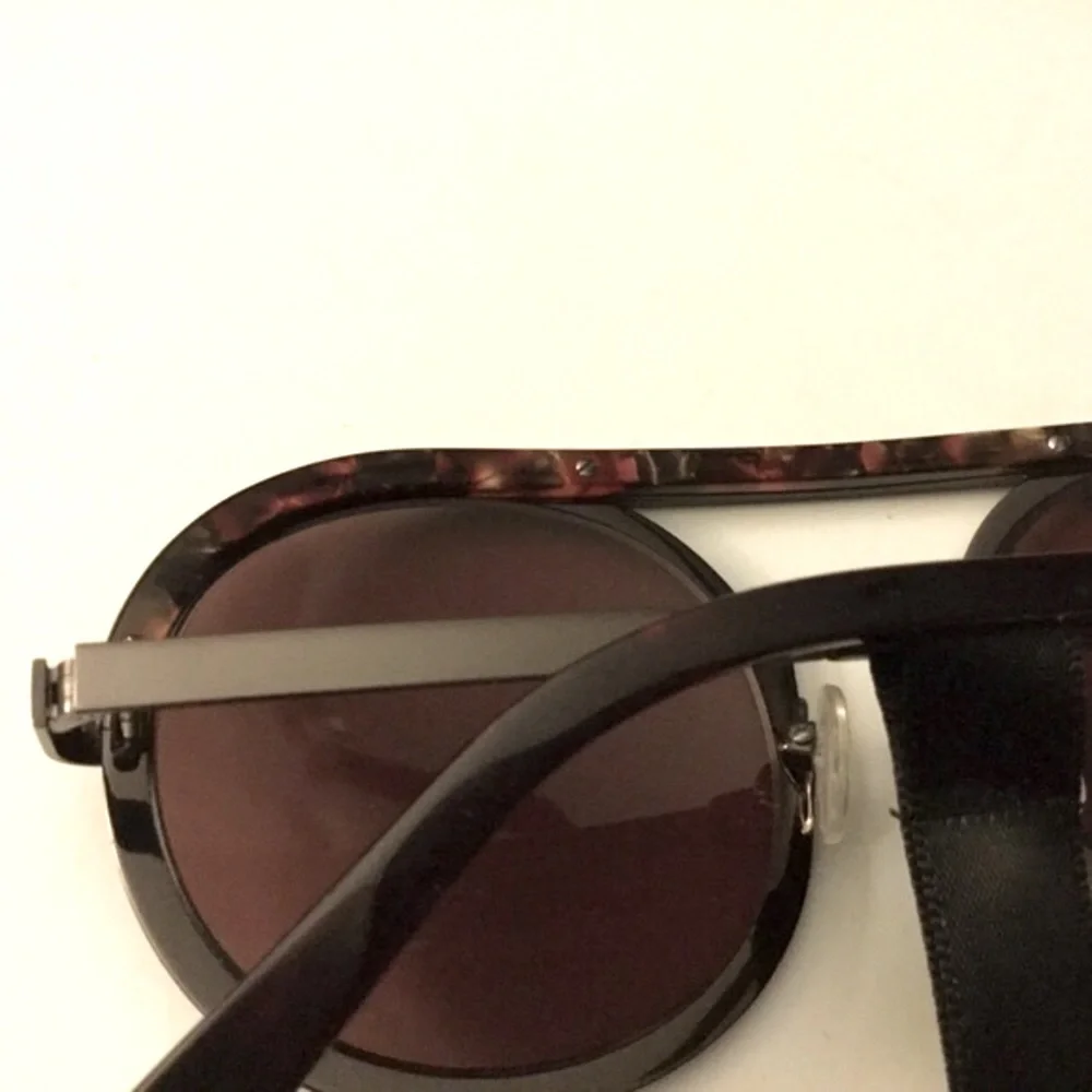 ELIZABETH AND JAMES Crosby ROUND AVIATOR SUNGLASSES NEW